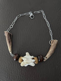 Hlutr Bracelet | Antler, Bone & Wood